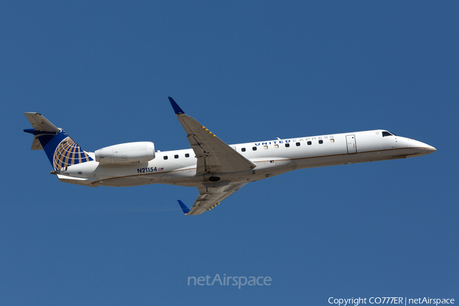 United Express (ExpressJet Airlines) Embraer ERJ-145XR (N21154) | Photo 42613