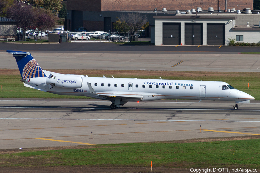 Continental Express (ExpressJet) Embraer ERJ-145XR (N21154) | Photo 191175