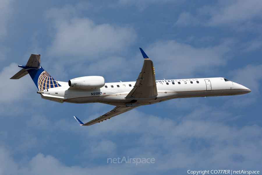 United Express (ExpressJet Airlines) Embraer ERJ-145XR (N21197) | Photo 104714