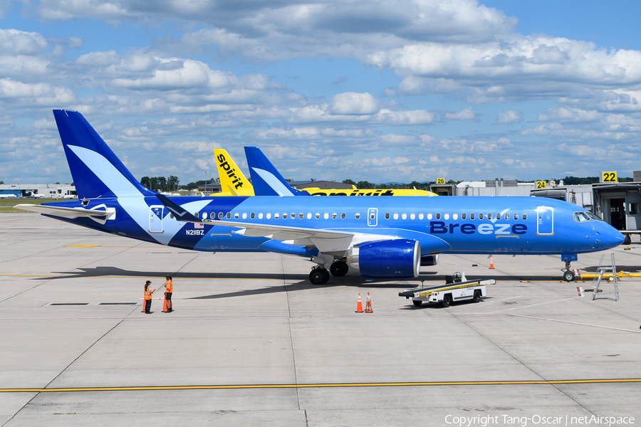 Breeze Airways Airbus A220-300 (N211BZ) | Photo 521941