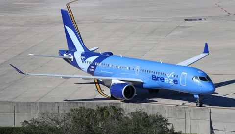 Breeze Airways Airbus A220-300 (N211BZ) at  Tampa - International, United States
