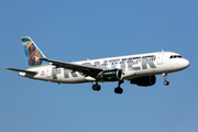 Frontier Airlines Airbus A320-214 (N211FR) at  Dallas/Ft. Worth - International, United States