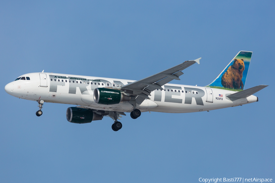 Frontier Airlines Airbus A320-214 (N211FR) | Photo 66793