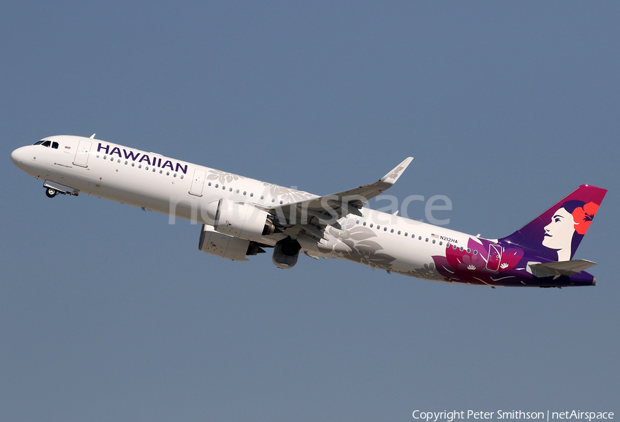 Hawaiian Airlines Airbus A321-271N (N212HA) | Photo 298461
