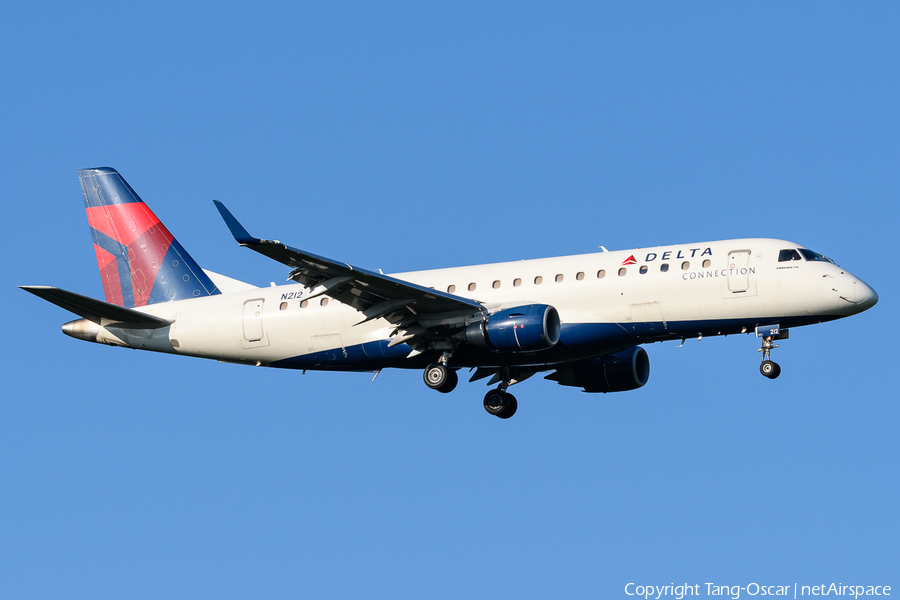 Delta Connection (Republic Airlines) Embraer ERJ-175LR (ERJ-170-200LR) (N212JQ) | Photo 524263