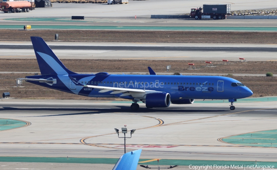 Breeze Airways Airbus A220-300 (N213BZ) | Photo 656603
