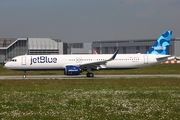 JetBlue Airways Airbus A321-271NX (N2142J) at  Hamburg - Finkenwerder, Germany