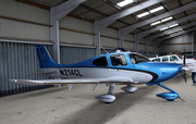 (Private) Cirrus SR22 G3 GTS (N214CL) at  Turweston, United Kingdom