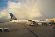 United Airlines Boeing 777-222 (N214UA) at  Agana - Antonio B. Won Pat International, Guam