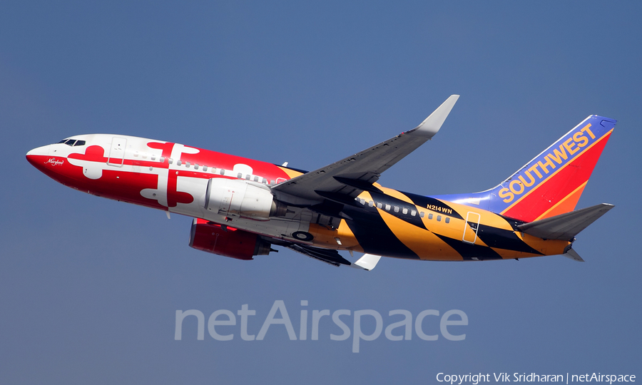 Southwest Airlines Boeing 737-7H4 (N214WN) | Photo 128428