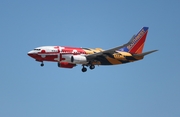 Southwest Airlines Boeing 737-7H4 (N214WN) at  Los Angeles - International, United States