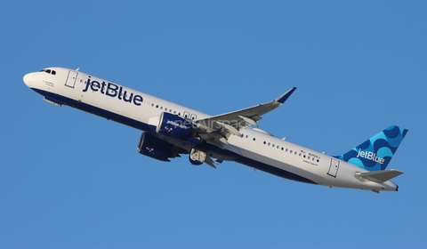 JetBlue Airways Airbus A321-271NX (N2156J) at  Los Angeles - International, United States