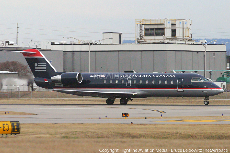 US Airways Express (PSA Airlines) Bombardier CRJ-200ER (N215PS) | Photo 151905