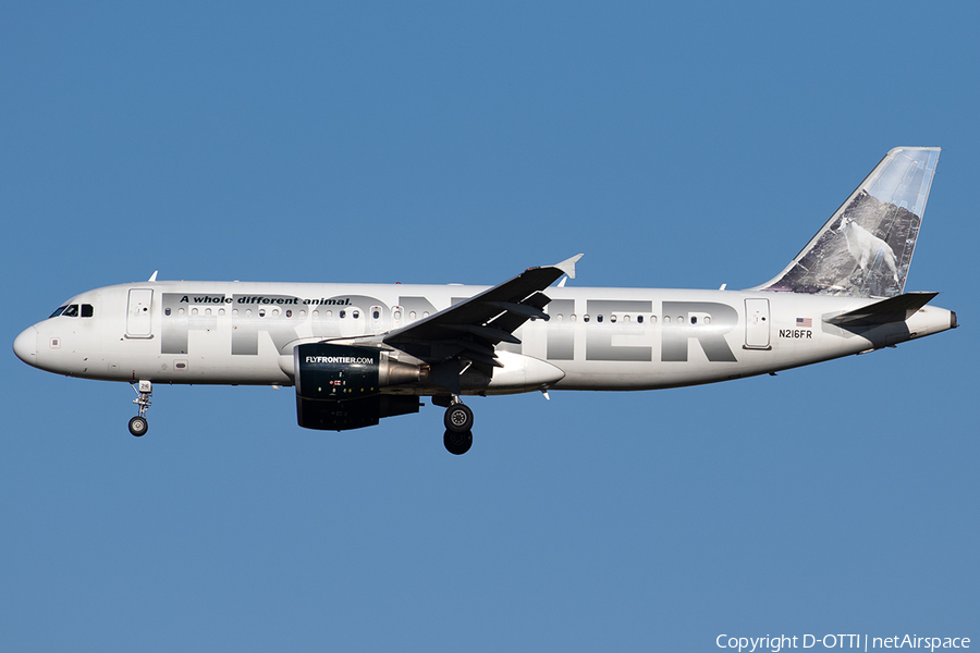 Frontier Airlines Airbus A320-214 (N216FR) | Photo 525201