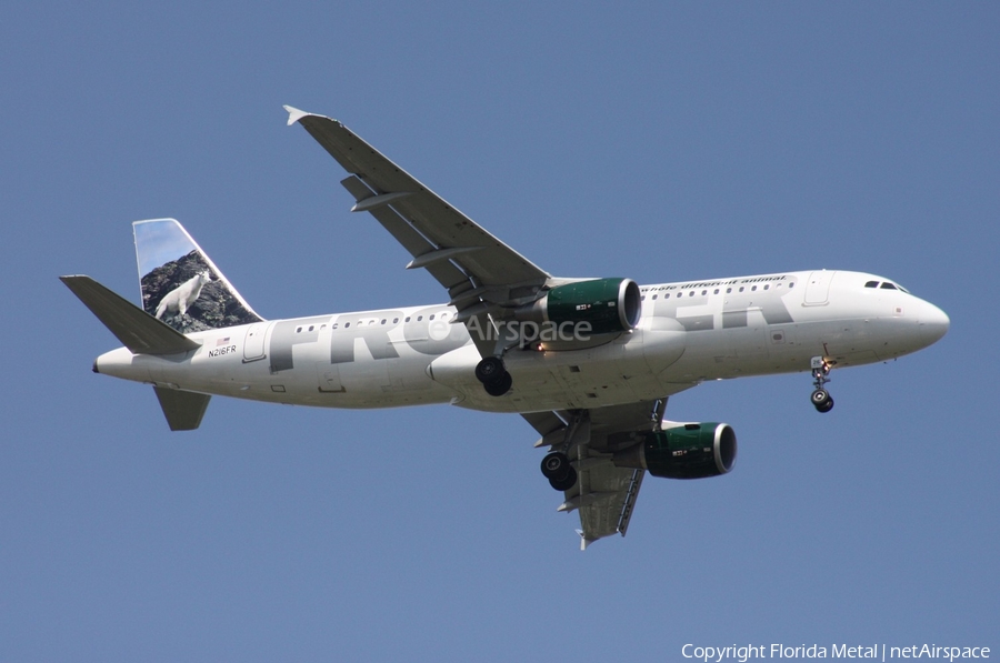 Frontier Airlines Airbus A320-214 (N216FR) | Photo 328589