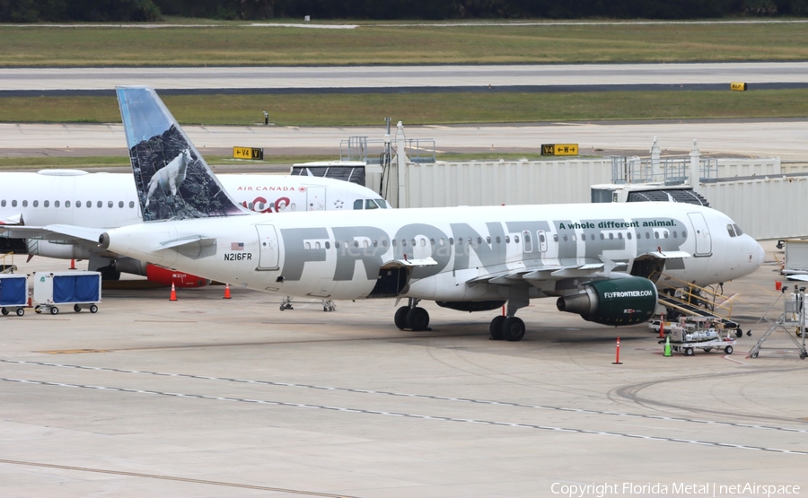 Frontier Airlines Airbus A320-214 (N216FR) | Photo 570017