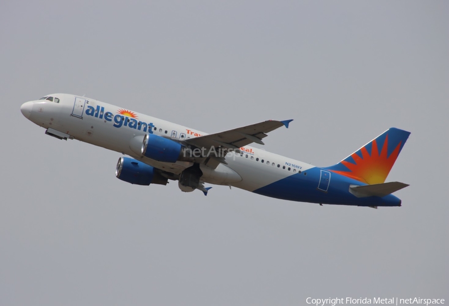 Allegiant Air Airbus A320-214 (N216NV) | Photo 624898