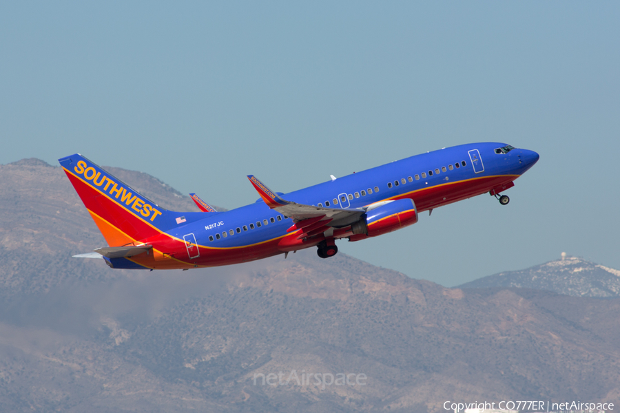 Southwest Airlines Boeing 737-7H4 (N217JC) | Photo 90417