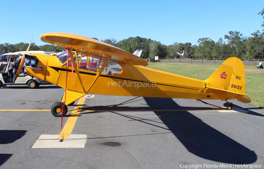 (Private) Piper J3C-65 Cub (N21822) | Photo 378542