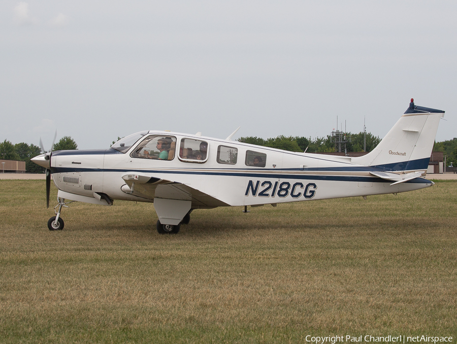 (Private) Beech A36 Bonanza (N218CG) | Photo 529047