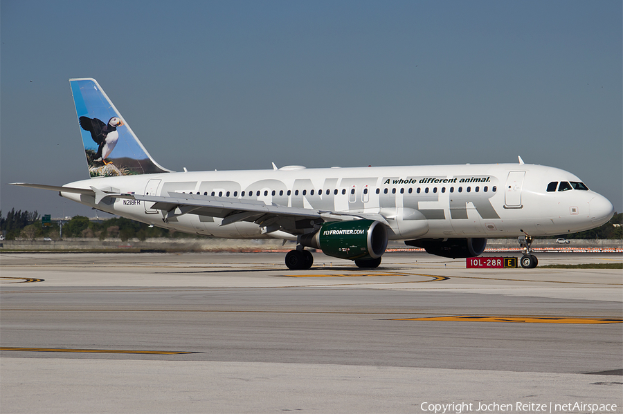 Frontier Airlines Airbus A320-214 (N218FR) | Photo 39143