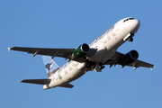 Frontier Airlines Airbus A320-214 (N218FR) at  Houston - George Bush Intercontinental, United States