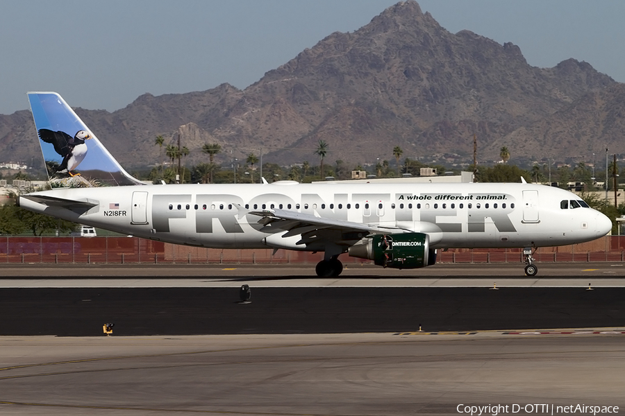 Frontier Airlines Airbus A320-214 (N218FR) | Photo 461556