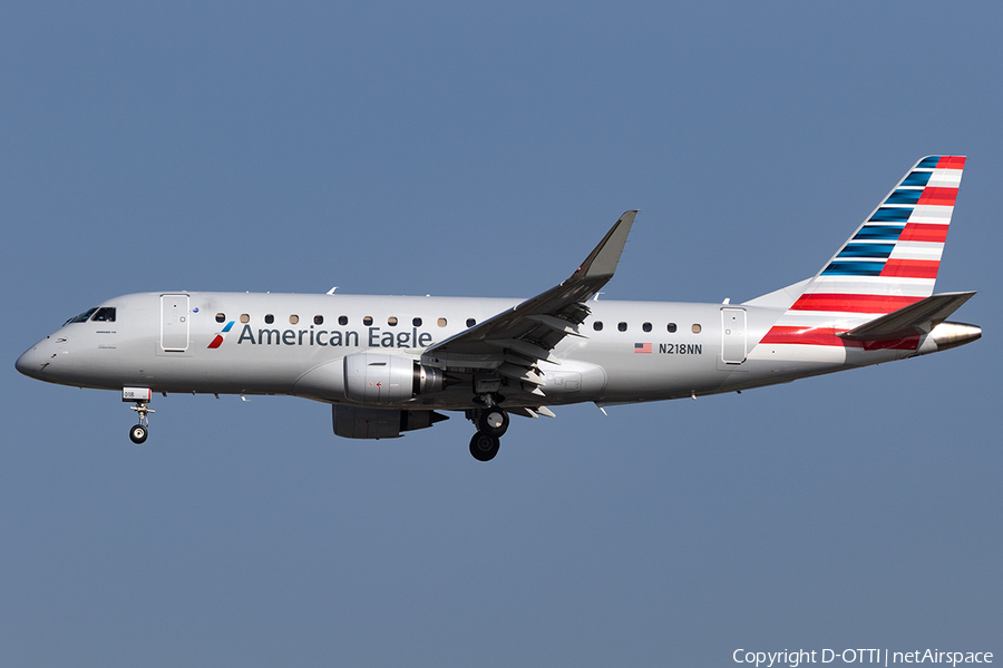 American Eagle (Compass Airlines) Embraer ERJ-175LR (ERJ-170-200LR) (N218NN) | Photo 143759