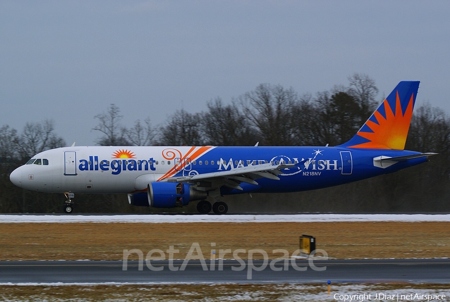 Allegiant Air Airbus A320-214 (N218NV) | Photo 76852