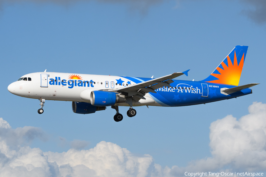 Allegiant Air Airbus A320-214 (N218NV) | Photo 618285