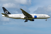 United Airlines Boeing 777-222(ER) (N218UA) at  San Juan - Luis Munoz Marin International, Puerto Rico