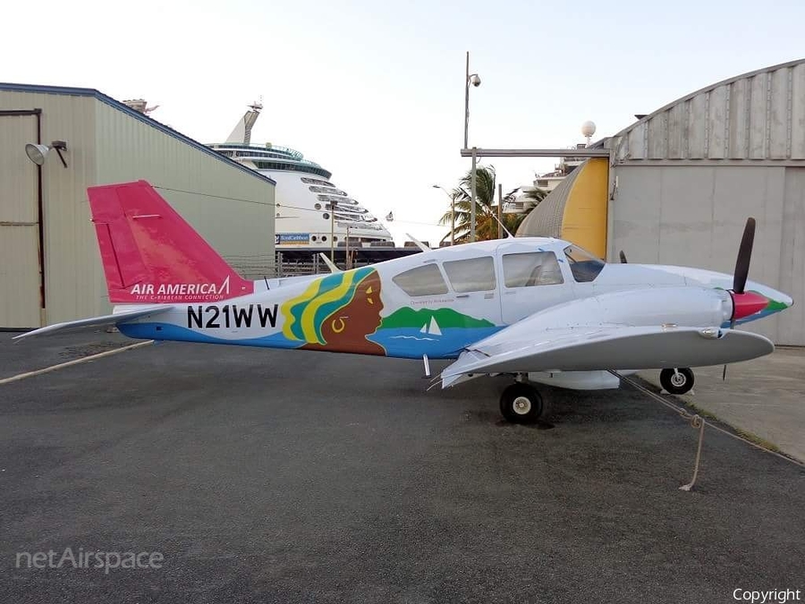 Air America Piper PA-23-250 Aztec E (N21WW) | Photo 104636