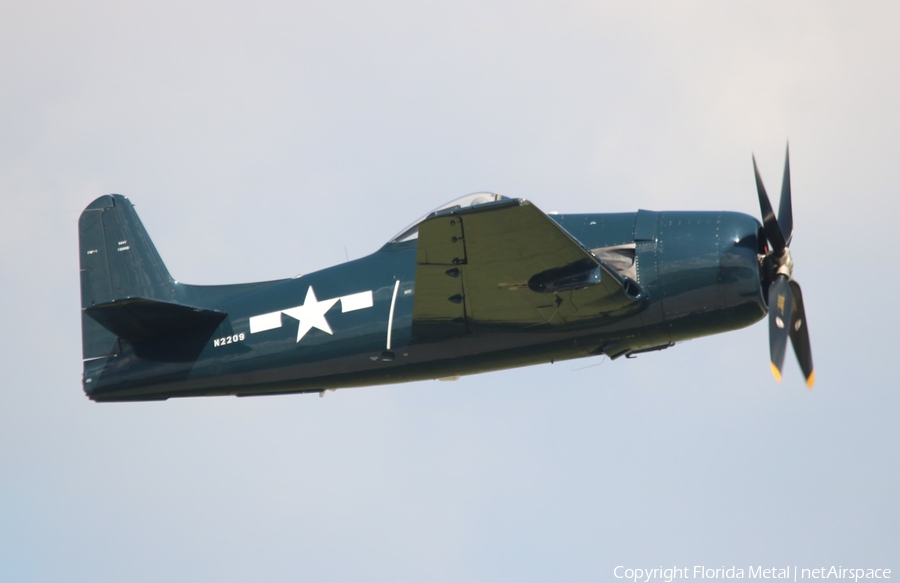 (Private) Grumman F8F-1B Bearcat (N2209) | Photo 328543