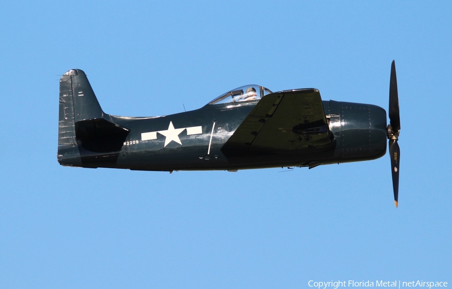 (Private) Grumman F8F-1B Bearcat (N2209) | Photo 328546
