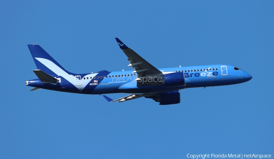 Breeze Airways Airbus A220-300 (N221BZ) | Photo 656610