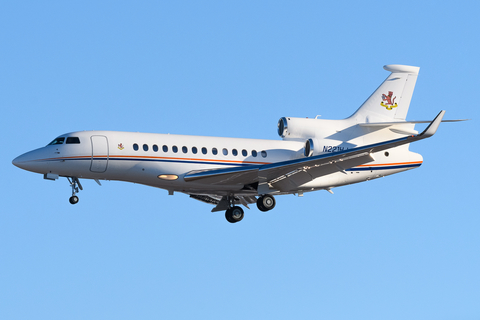 Meridian Air Charter Dassault Falcon 7X (N221HJ) at  Teterboro, United States