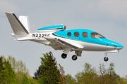 (Private) Cirrus SF50 Vision Jet G2 (N222FC) at  Hamburg - Fuhlsbuettel (Helmut Schmidt), Germany