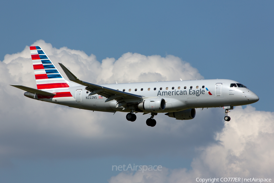 American Eagle (Envoy) Embraer ERJ-175LR (ERJ-170-200LR) (N222NS) | Photo 115166