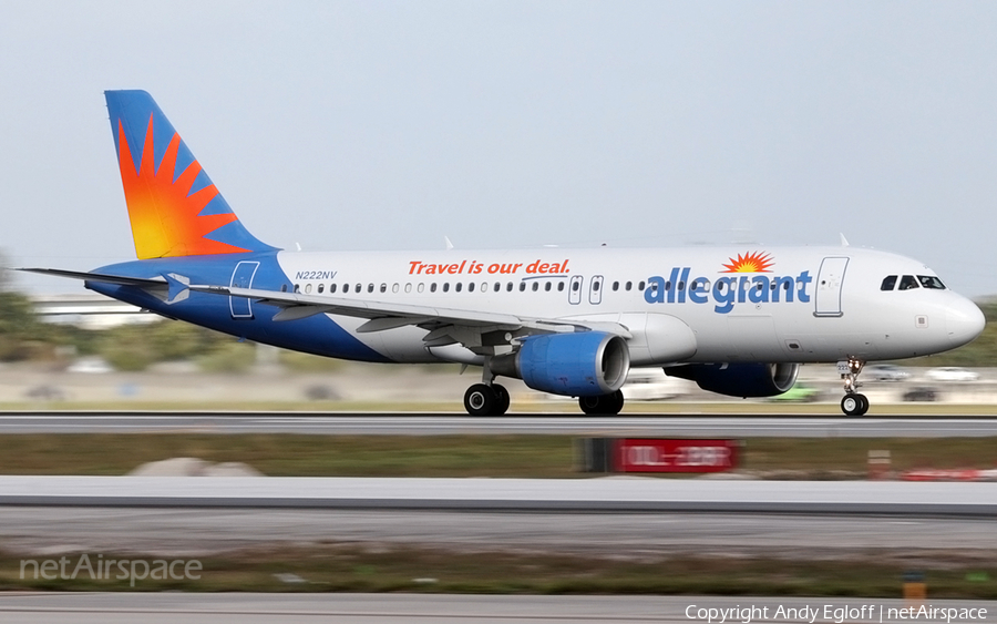 Allegiant Air Airbus A320-214 (N222NV) | Photo 368483