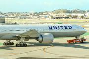 United Airlines Boeing 777-322(ER) (N2243U) at  San Francisco - International, United States