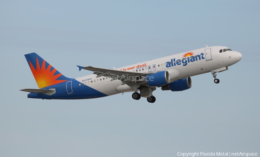 Allegiant Air Airbus A320-214 (N224NV) | Photo 609957