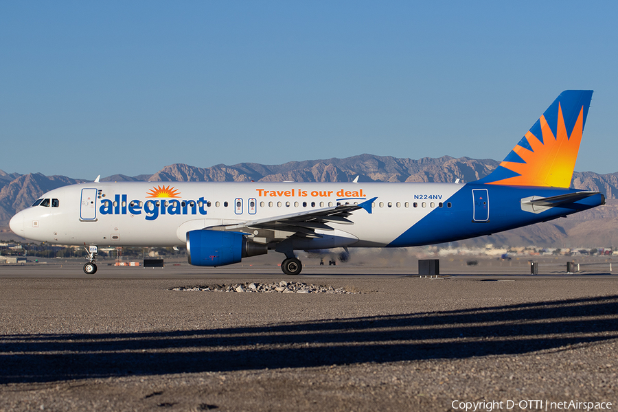 Allegiant Air Airbus A320-214 (N224NV) | Photo 546797