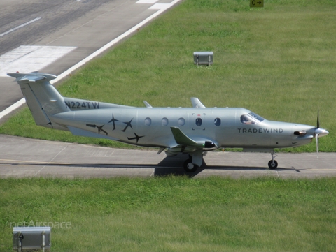 Tradewind Aviation Pilatus PC-12/45 (N224TW) at  St. Bathelemy - Gustavia, Guadeloupe