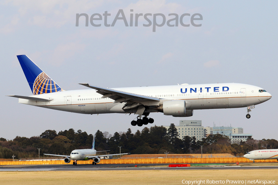 United Airlines Boeing 777-222(ER) (N224UA) | Photo 373373