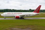 Omni Air International Boeing 767-224(ER) (N225AX) at  Hamburg - Fuhlsbuettel (Helmut Schmidt), Germany