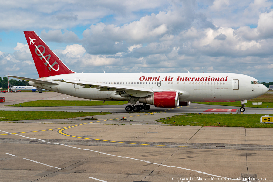 Omni Air International Boeing 767-224(ER) (N225AX) | Photo 511514