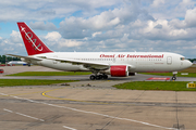 Omni Air International Boeing 767-224(ER) (N225AX) at  Hamburg - Fuhlsbuettel (Helmut Schmidt), Germany