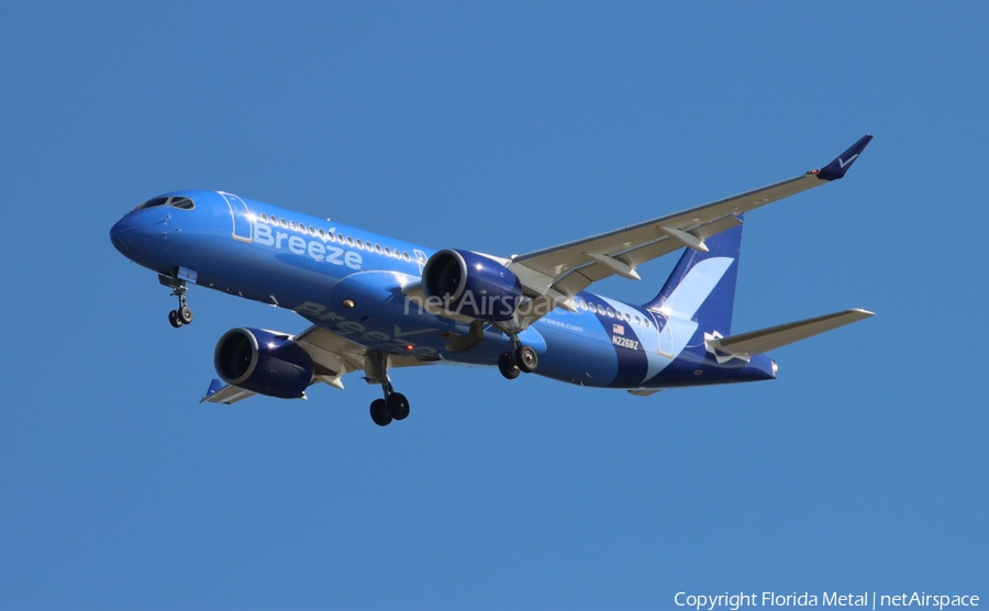 Breeze Airways Airbus A220-300 (N226BZ) | Photo 609959