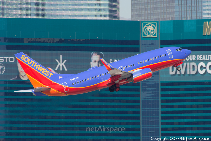 Southwest Airlines Boeing 737-7H4 (N226WN) | Photo 75053
