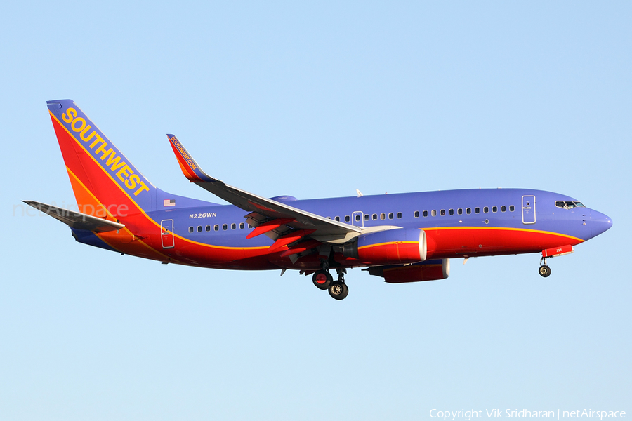 Southwest Airlines Boeing 737-7H4 (N226WN) | Photo 8038